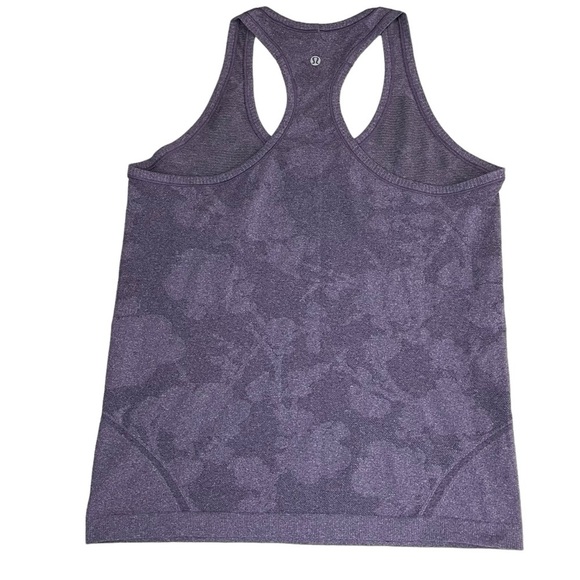 lululemon Run Swiftly Tech Racerback *Special Edition Concord Grape Sz 12 - Picture 15 of 16